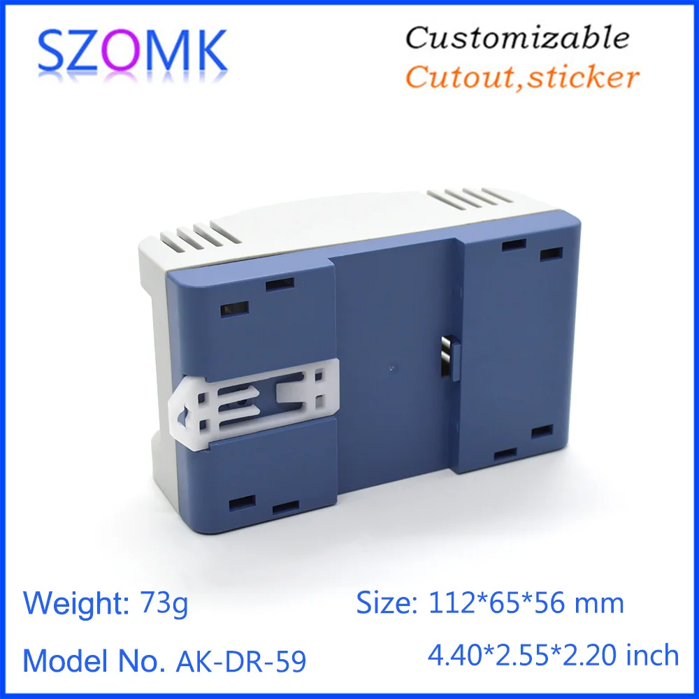 Thiết Kế Mới Thông Minh ABS Nhựa Din Rail Kiểm Soát Công Nghiệp Bao Vây