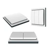 315 433mhz No battery self-powered 1/2/3 multi channel wireless remote control light One double three wall switch