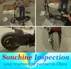 Shipments and Container Loading Inspection / E-Scooter Final Random Inspection / Inspection Certificate
