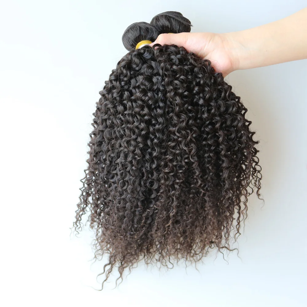 

aliexpress brazilian hair extension afro kinky curly weave human hair weft