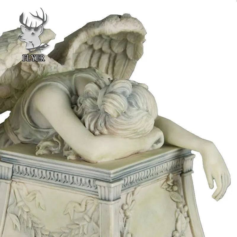 Natural Marble Antique Cemetery Crying Angel Statue Buy Angel Statue