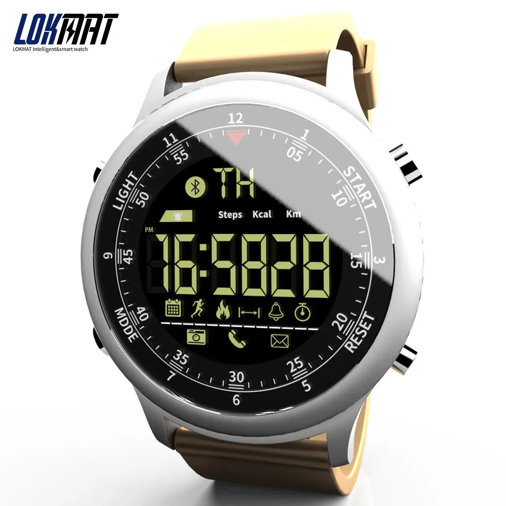 

LOKMAT call reminder smart watch bluetooth messages reminder Sport smart watch 2019 for smart watch sport