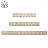 15/20/30cm Solid Wooden Scale Straight Measuring Ruler for sale