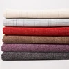 China ready to ship soft hand feeling cross pattern sofa upholstery home textile fabric