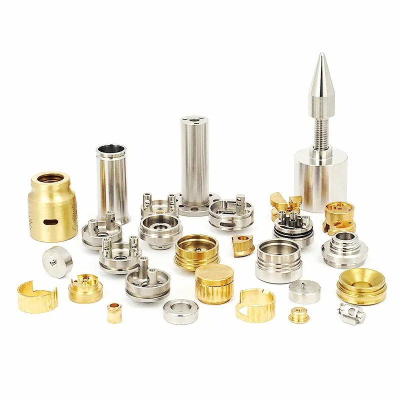 Custom Precision Nickle Plated Brass CNC Turning Machined Brass Inserts
