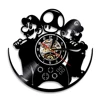 Classic Video Retro Game Theme Vintage Vinyl Wall Clock Quartz Antique Style Wall Clock Personality Wall Art Decor For Bedroom