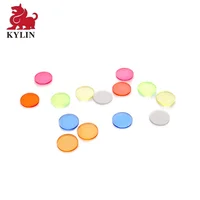 

Plastic Counters: Hard Colored Plastic Coins, Markers and Discs for Bingo Chips, Checkers, and Other Board Game Playing Pieces