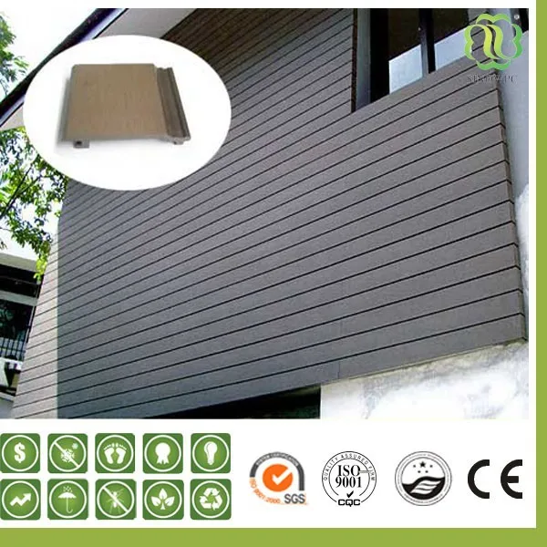 Anti uv decorativo wpc pannello murale per pareti esterne di ... Rivestimento pareti esterne