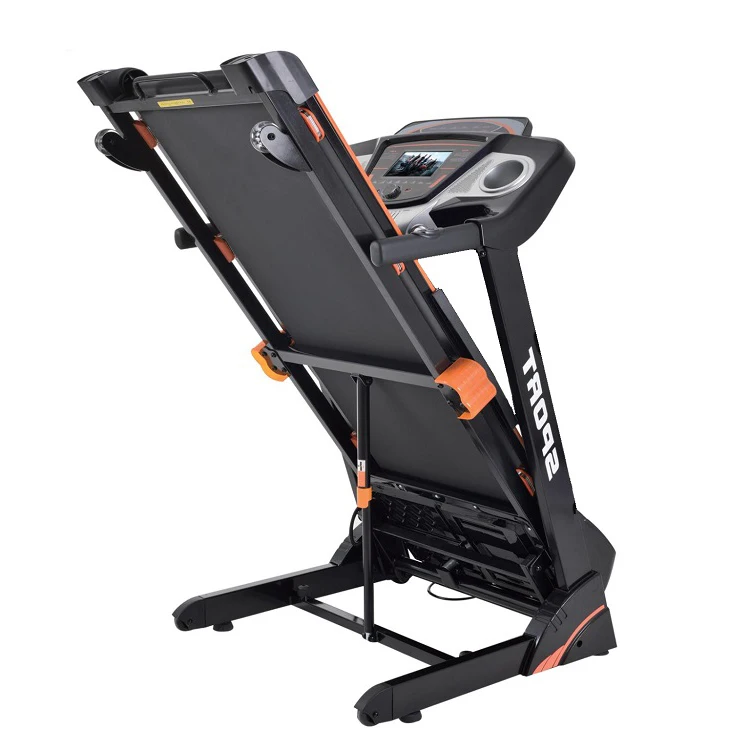 

home fitness easy up foldable mini electric motorized treadmill