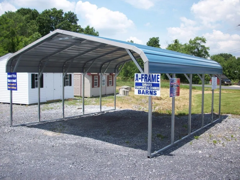 26 By 21 Triple Wide Metal Frame Carport With Regular Roof Buy