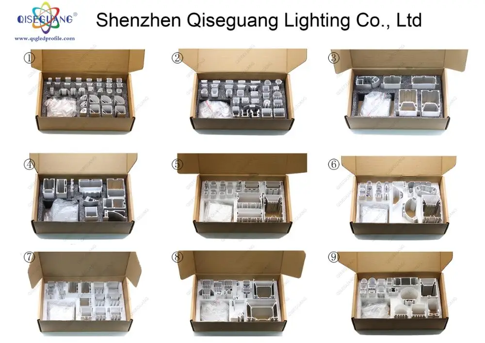 QSG-2212.ALuminum LED profile use for strips.(22mm*12mm)