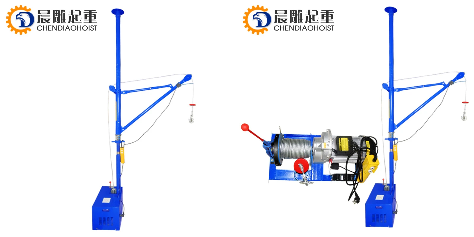 Clutch Small Lifting Crane