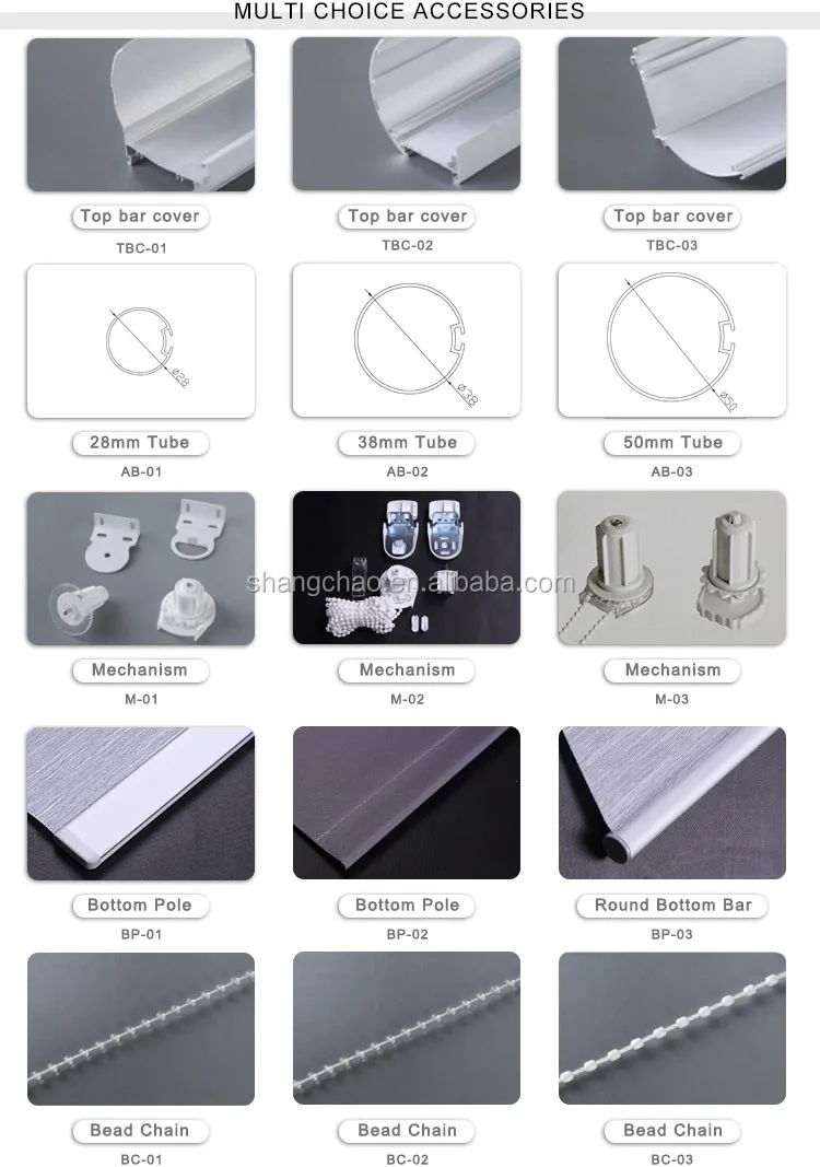 Home integration Wifi Control Electric roller shades with fabric motorised roller blind