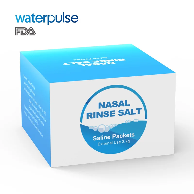 
Waterpulse Saline wash for nose Sea Salt Packet Nasal Wash Salt 