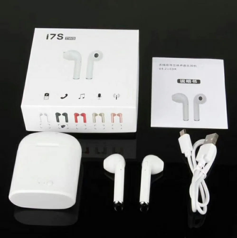 Wireless stereo TWS i7s i8 i9 mini Music speaker blue tooth earphone headphones