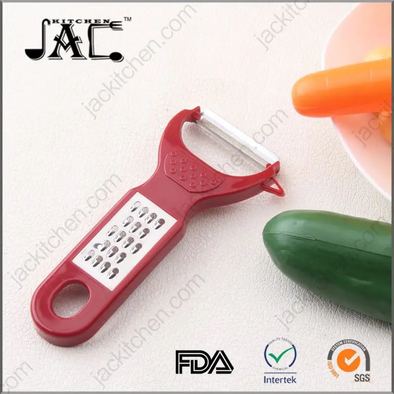 Kitchen Ware Flexible Stainless Steel Julienne Peeler Cutter/Slicer