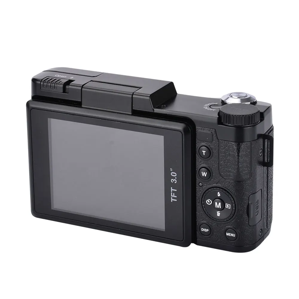 

2.7K Video Face Detect FHD 1080P Compact Digital Camera Equipped with Wide-angle Lens