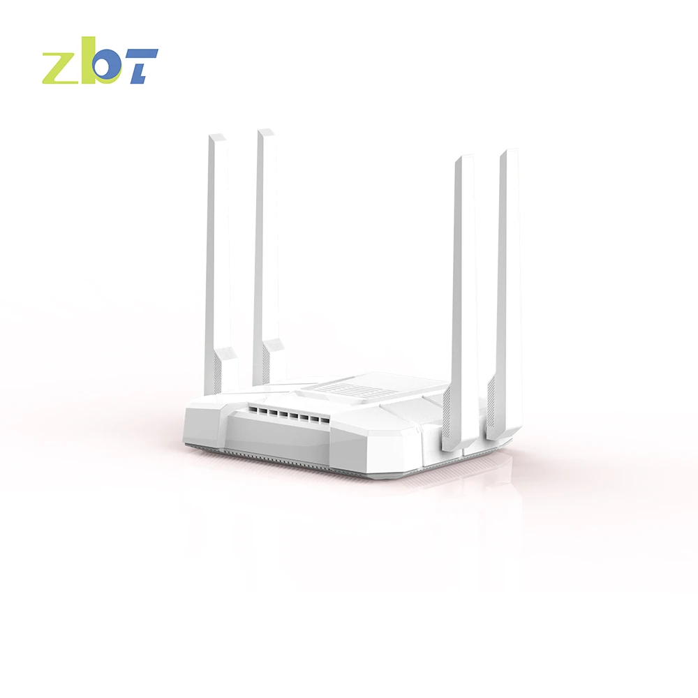 

zbt we1326bkc 5.8ghz 3g/4g openwert wifi router with sim card slot, White &black