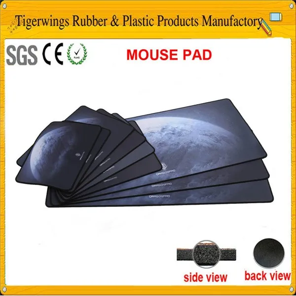 Tigerwings no smell and non-toxic silk screen printing rubber mouse pad