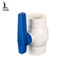 APAXX same style abs handle upvc ball valve DIN standard water ball valve