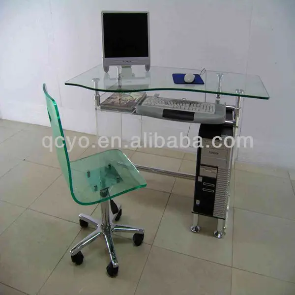 Factory Directly Sale Fashionable High Quality Acrylic Plastic Computer Desk Buy Acrylic