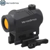 Vector Optics Harpy 1x22 Tactical Hunting 3MOA Reflex Scope Red Dot Sight Riflescope with 20000 Hours Run-time