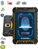 8Mp Camera 7 inch Android 4.4 IP67 Rugged Handheld computer 2D Barcode Scanner Biometric Fingerprint Reader with Gprs 4G Wifi