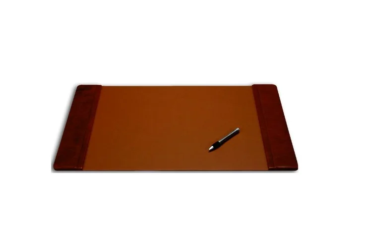 Desk Pad Blotter Protector Comfortable With Faux Leather Feels