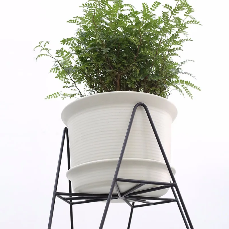 Metal Iron Wire Planter Stand With Creative Design Of Outdoor Decorative Style For Garden Buy