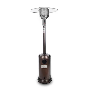 Image of cartridge fan solar hot water gas outdoor patio heater for swimming pool party