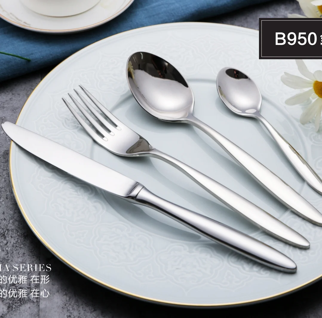 Tableware Brands Long Handle Dinner Fork Names of Cutlery Set Items