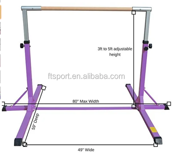 

China hot sale kids gym horizontal bar manufacturer