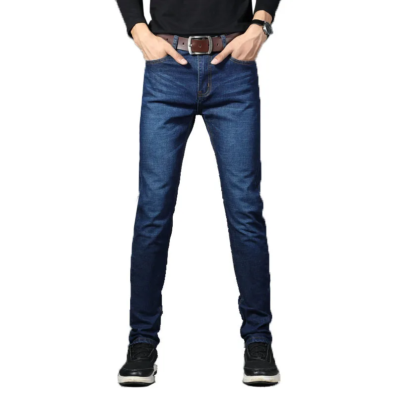 

jeans for mens slim fit pants classic jeans male denim Designer Trousers Casual skinny Straight Elasticity pants