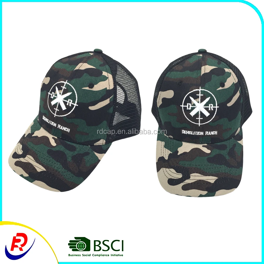 custom multicam hats