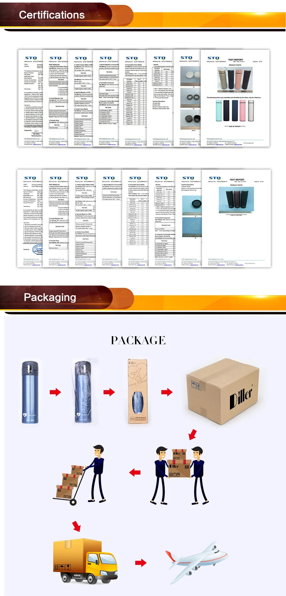 High borosilicate glass tea infuser bottle portable water bottle with filter