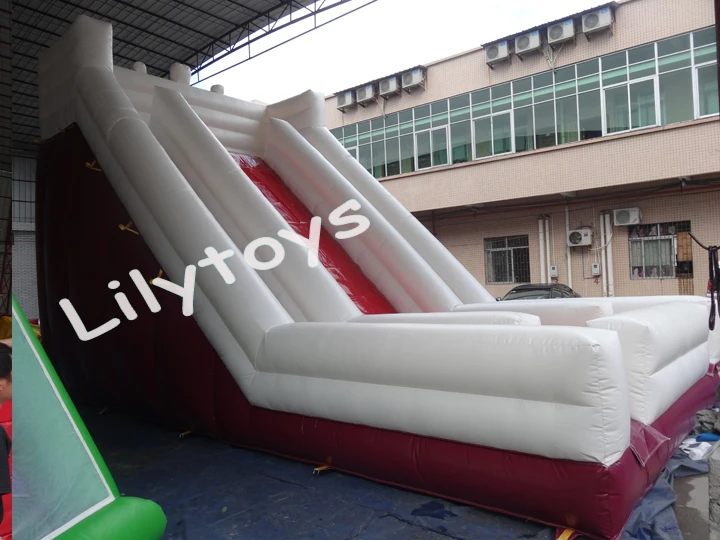 
Lilytoys hot sel lPVC type kids inflatable big slide , high slide inflatable 