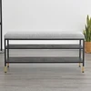 Eco-Friendly morden simple Metal original easy-assembly shoe rack cabinet