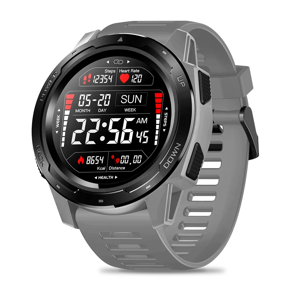 

Original Zeblaze VIBE 5 HR Smart Watch Sports Smartwatch Bluetooth IP67 Waterproof Heart Rate Monitor for Android iOS Phone, N/a