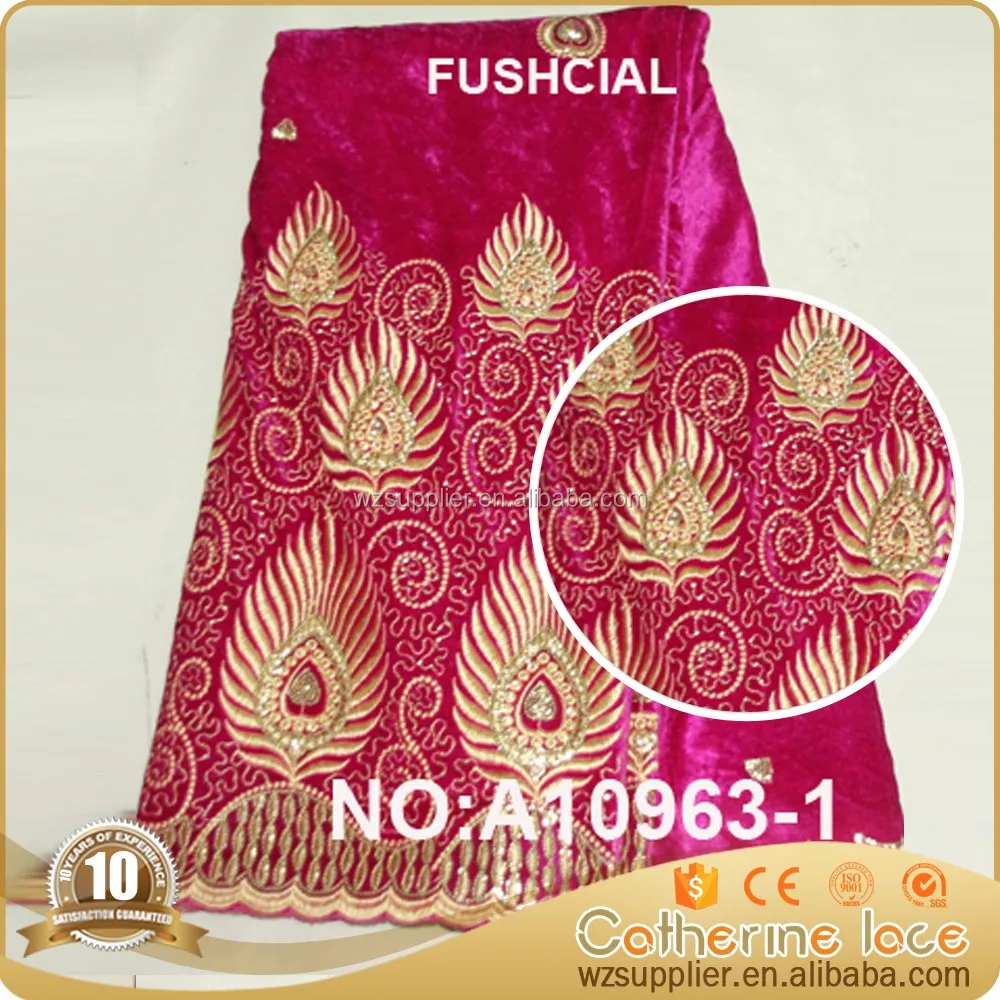 

african fushia pink velvet george for women fashion clothing