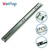 Welltop furniture hardware fitting35mm ordinary ball bearing installing drawer slide VT-15.004