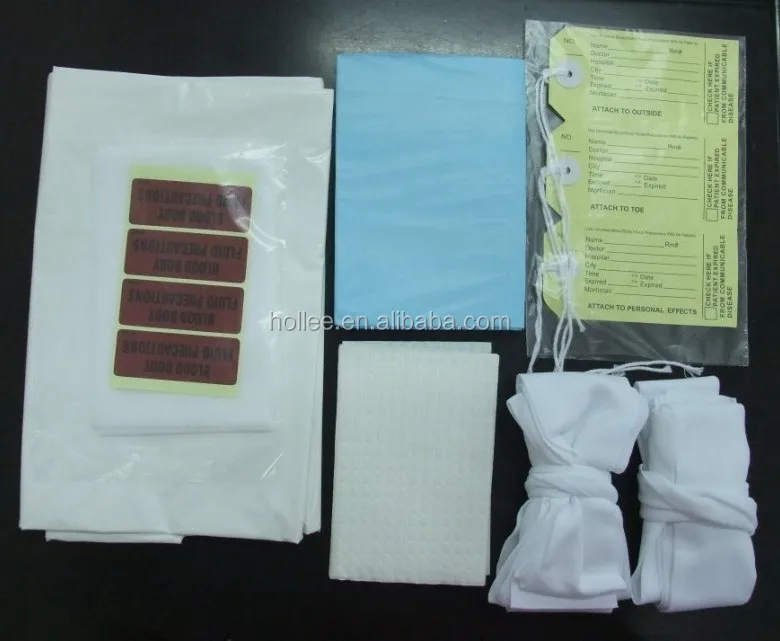 Post Mortem Kits Shrould Kits Body Bag Kit For Funeral Hospital Buy