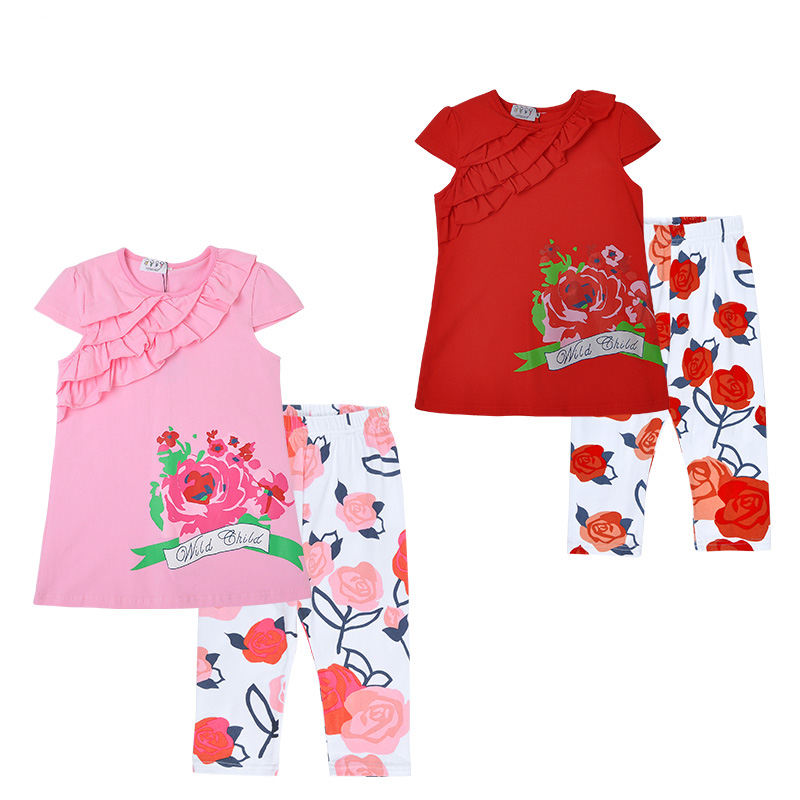 

Baby Legging Summer Baby Girl T Shirt, Pink