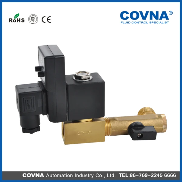 High Quality Brass Thread Electromagnetic Solenoid Valve