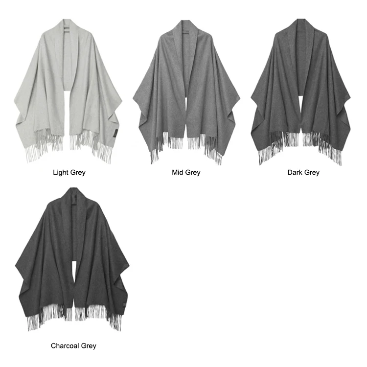 2019 winter new design men women fashion gradient Pashmina 100% pure cashmere shawl