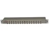 Baudcom 19' rackmount 16 ports G.703 E1 75ohm to 120ohm rj45 to bnc balun panel