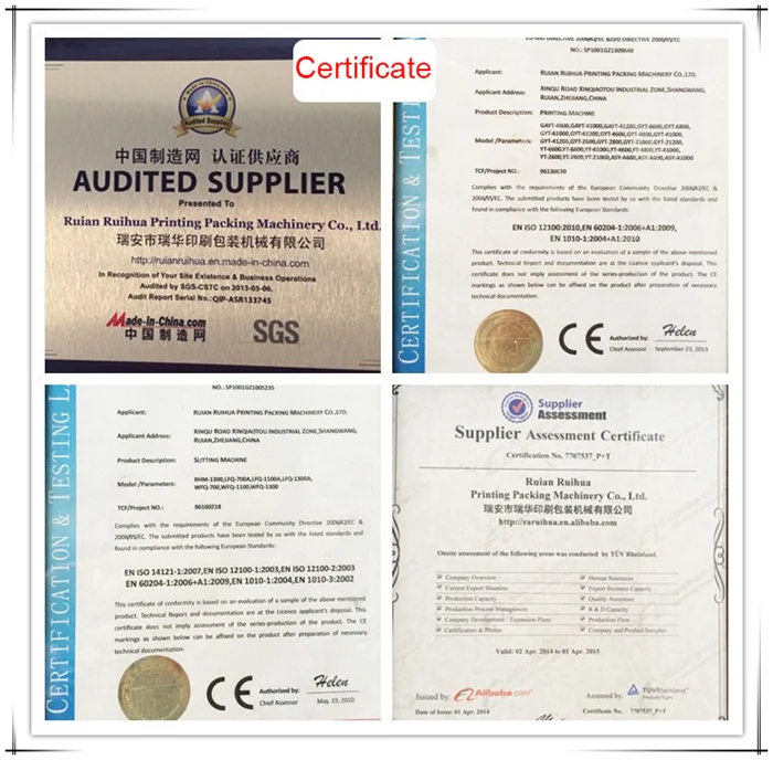 Rotogravure Intaglio Printing Press Machine