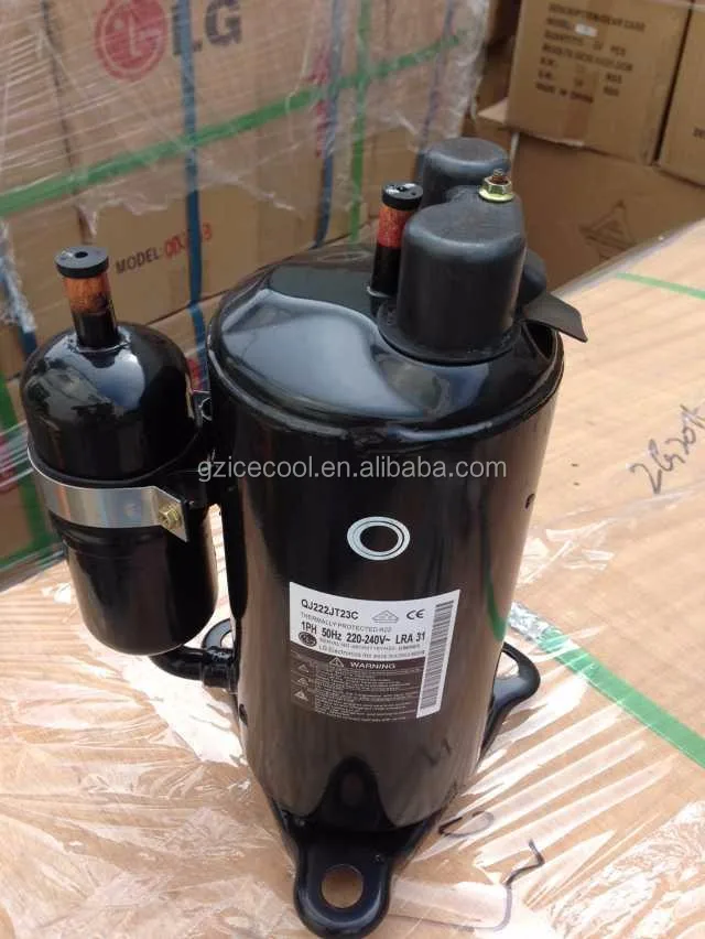 Made In Korea 1.5hp Refrigeration Rotary Lg Air Ac Compressor Qj222 Buy Lg Ac Compressor,1.5hp