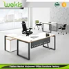 Hot sale modern office desk furniture/ 2 People Office furniture table design