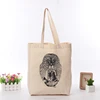 Discreet Monogram Tote Alphabet Bag Initial Tote Choose Your Letter Natural Cotton Tote Bag