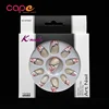 New Product Rose Flower Style Design Color Finger Nail Tip